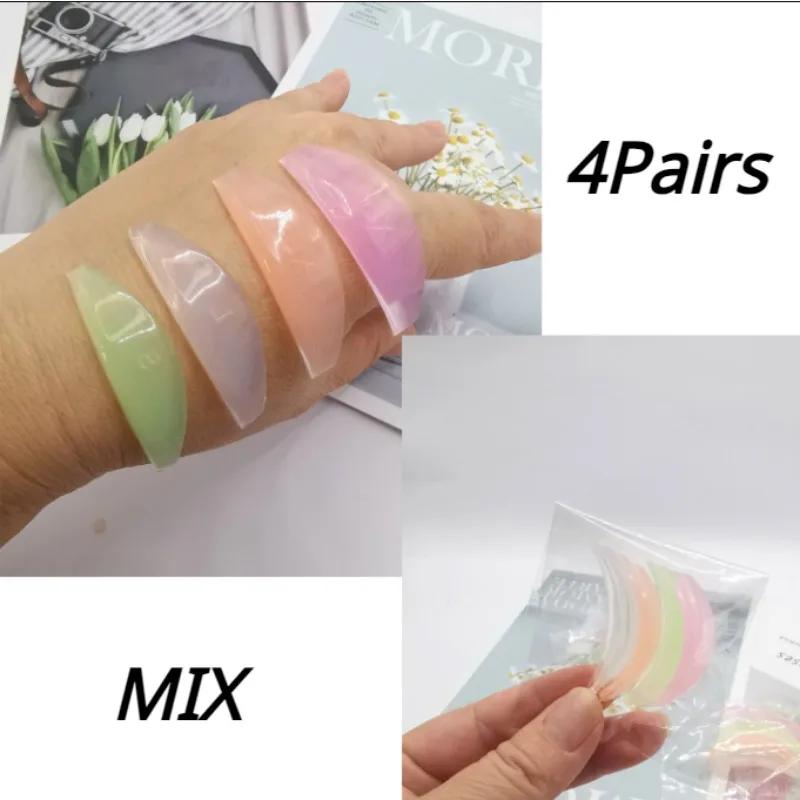 4/5/7 Pairs Eyelash Perm Silicone Pad Eyelash Perm Assistant Tools 3D Lashes Curler Applicator Tools Lash Supplies Women Gift