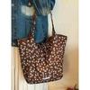 Tote Bag - Large Capacity Double-sided Back Single-shoulder Bag with A Relaxed Feel - Handbag for Leisurely Shopping
