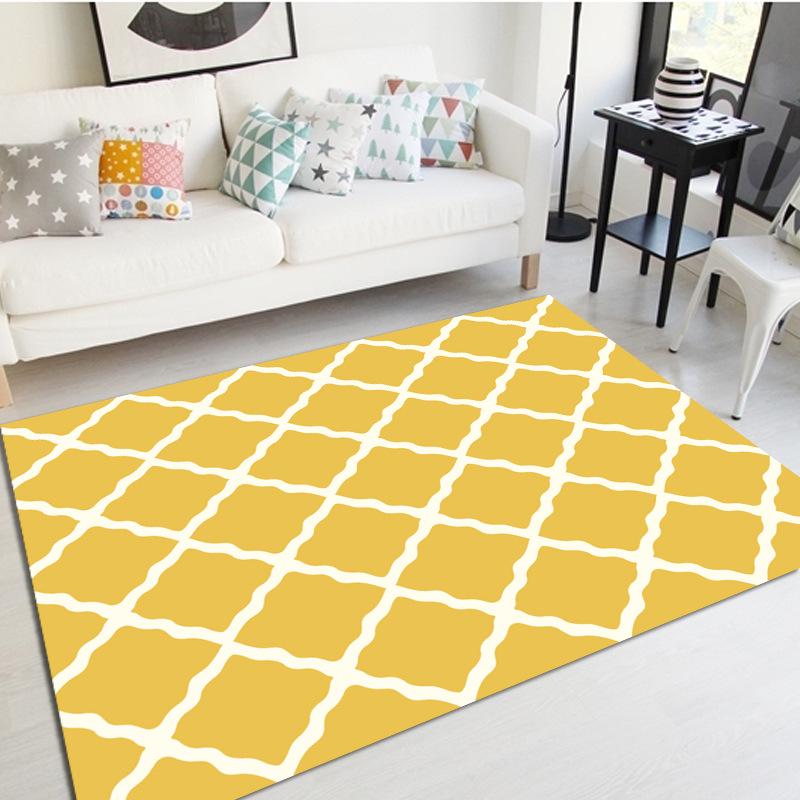 

3D-печатный ковер для гостиной, прикроватный коврик для спальни, коврик для двери с шахматным узором, домашний коврик для двери 80*120cm