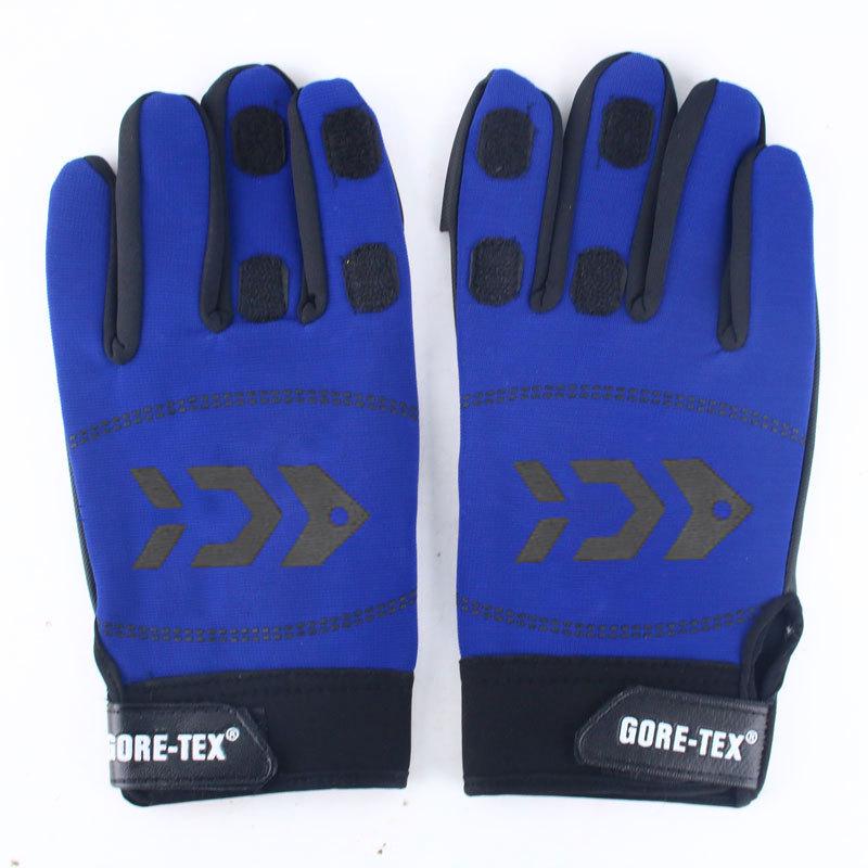 Velvet-Lined Non-Slip Winter Fishing Gloves - Unisex
