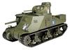 PLATZ Girls Panzer 3D Model Kit Panzer 3D Model M3 Medium Tank Lee Olive Drab Approximately 160mm Long & GP-33 (Girls & Kit) - (Usagi Team) - Ver.,