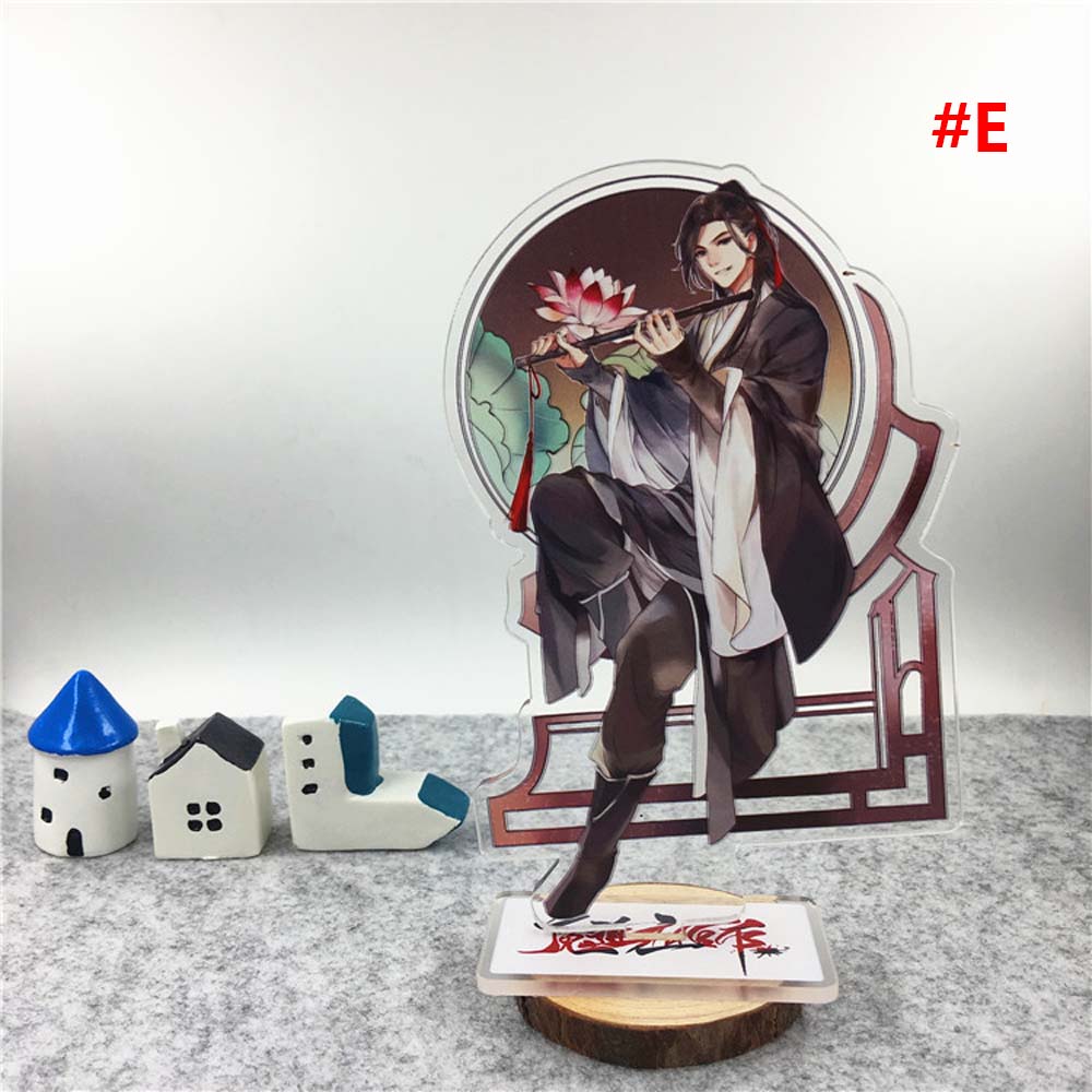 of Demonic Lan WangJi Figure Model Toys Acrylic Stand Figure Mo Dao Zu Shi Figure Model Plate