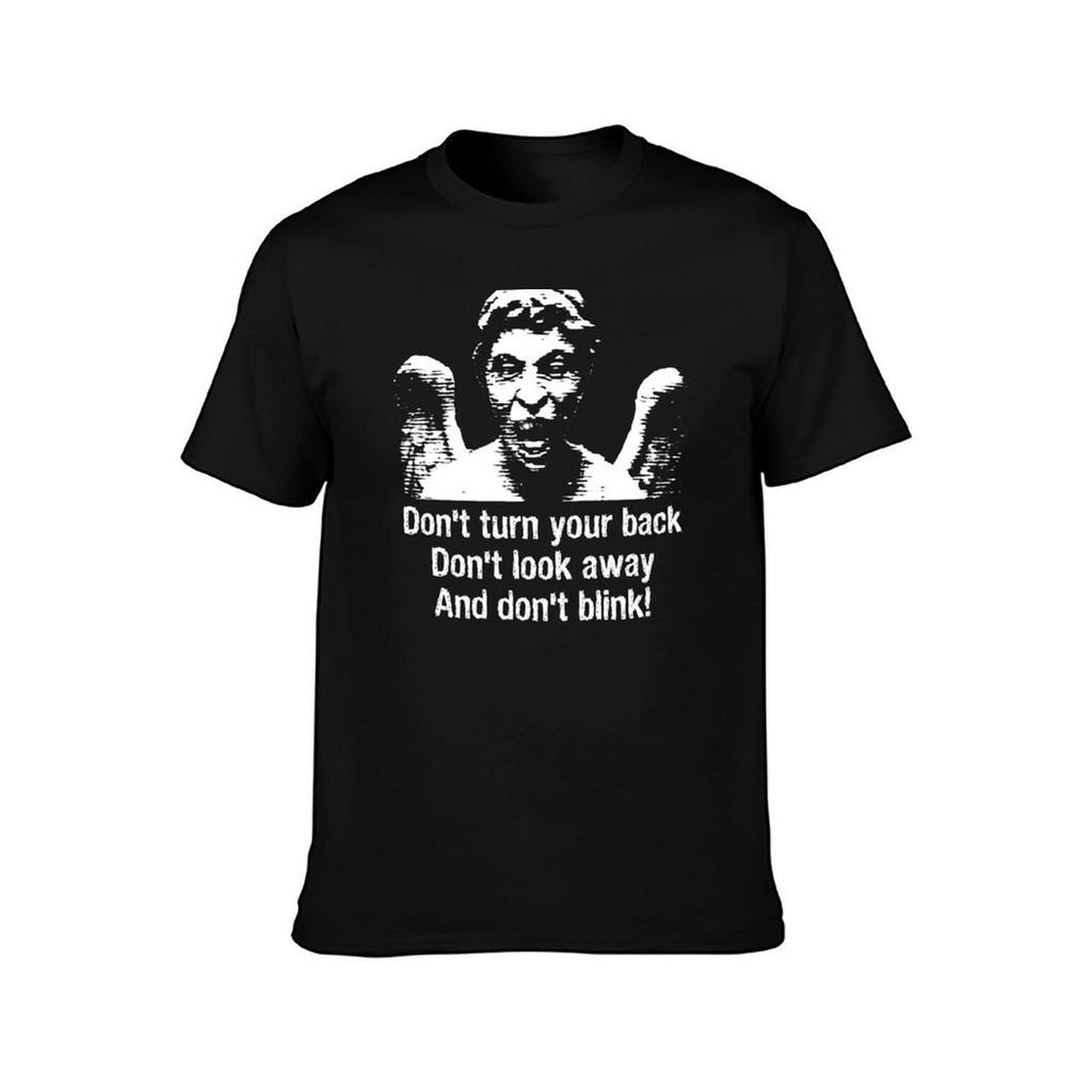 Weeping Angel Dont Blink TShirt Casual All Match Short Sleeve TShirt