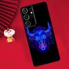 Twelve Constellations Case For Samsung Galaxy S25 S26 Ultra S21 S22 S20 S23 S24 Ultra Plus S10 S25 FE Cover Funda
