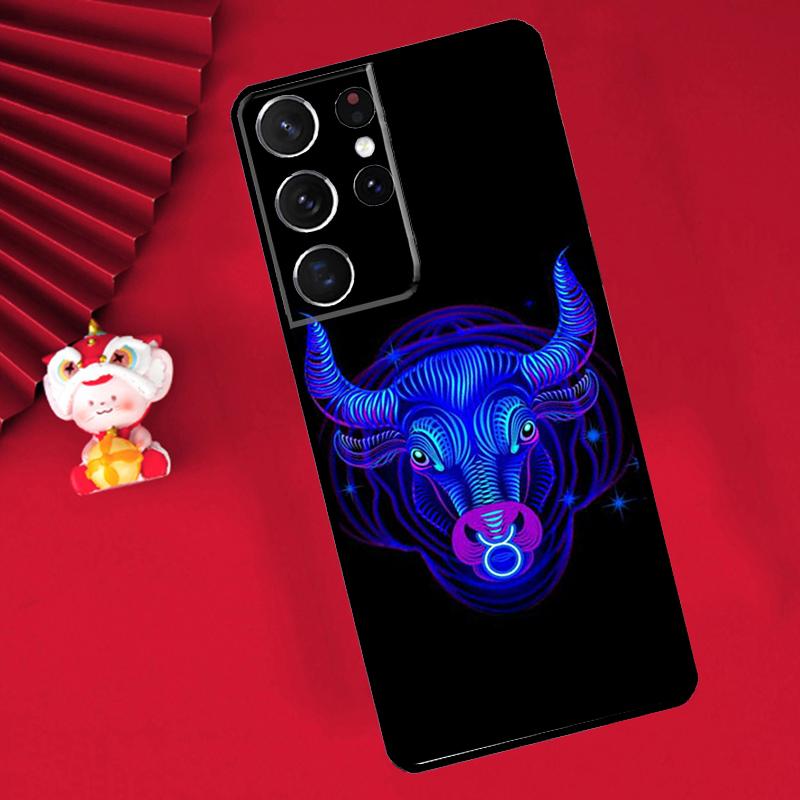 Twelve Constellations Case For Samsung Galaxy S25 S26 Ultra S21 S22 S20 S23 S24 Ultra Plus S10 S25 FE Cover Funda