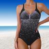 Women's Swimwear Tankini 2 Piece Swimsuit The Stars Are Twinkling Print Vacation Bathing Suits
