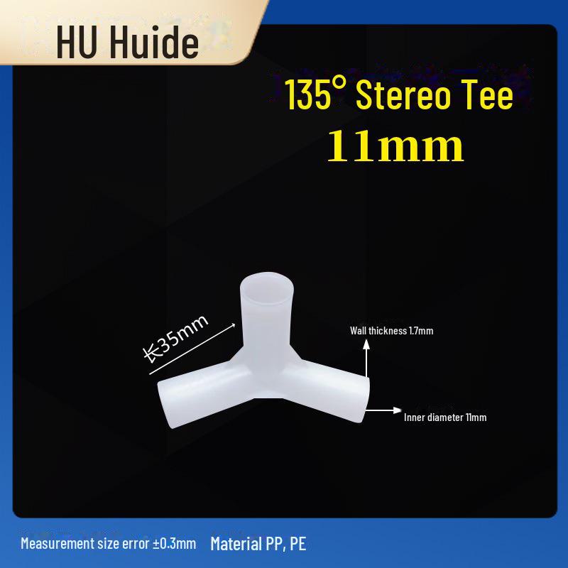 Three-Dimensional Plastic Right Angle Joint Connector for Tent and Studio Accessories