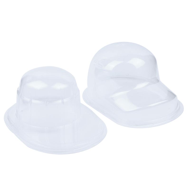 Gorra de Béisbol Sombrero de Pico de Pato Caja Transparente Soporte de Exhibición Antideformación Puede Colgar Almacenamiento Soporte para Gorra Cubierta Antipolvo