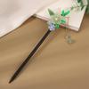 Ebony Style Tassel Hairpin: Vintage Wooden Hair Accessory for Women, Perfect for Simple Updos and Ancient Costume Adornments