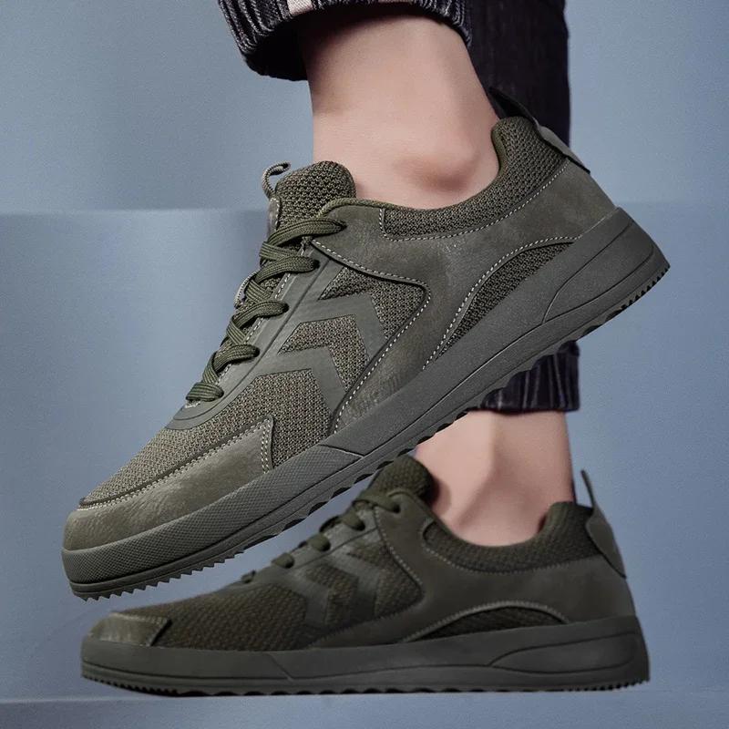 2025Man Barefoot Shoes Adult Wide Toe Box Men's Wide Minimalist Soft Sole Casual Knitting Walking Sneakers Large Size 47 48