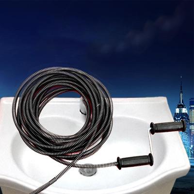 Long Drain Clog Remover Tool 3/5M Hand-Operated Cleaner Grabber Sewer Toilet Dredge for
