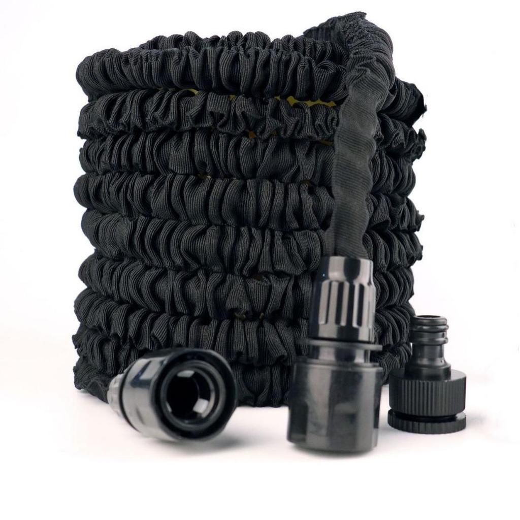 High-Pressure Black Magic Telescopic Garden Hose with Water Gun