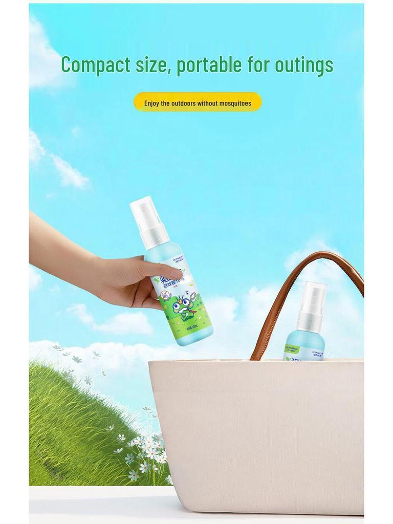 Haishi Hainuo 100ml DEET Mosquito Repellent Cooling Spray for Outdoor Use