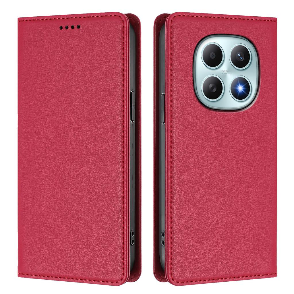 Für Xiaomi Poco M8 5G/Redmi Note 15 5G (Global)/15 4G (Global) Leder Geldbörse Hülle Magnetverschluss RFID-Blockierung Handyhülle