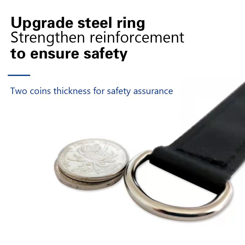 Outdoor Baumschaukelgurte 200 kg Heavy Duty Hakenring Aufhängungsgurt Verbindungsband für Hängematte Boxsack Schaukel Reckstange