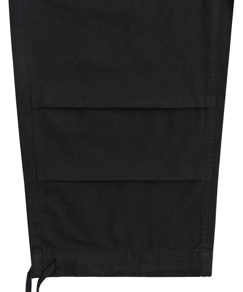 Pepeulli Tuck Strap Capri Pants (Black)