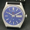 SEIKO EXPO 70 AUTOMATIC JAPAN 6349A MENS VINTAGE BLUE DIAL WATCH a701282-5 R206a-a701282