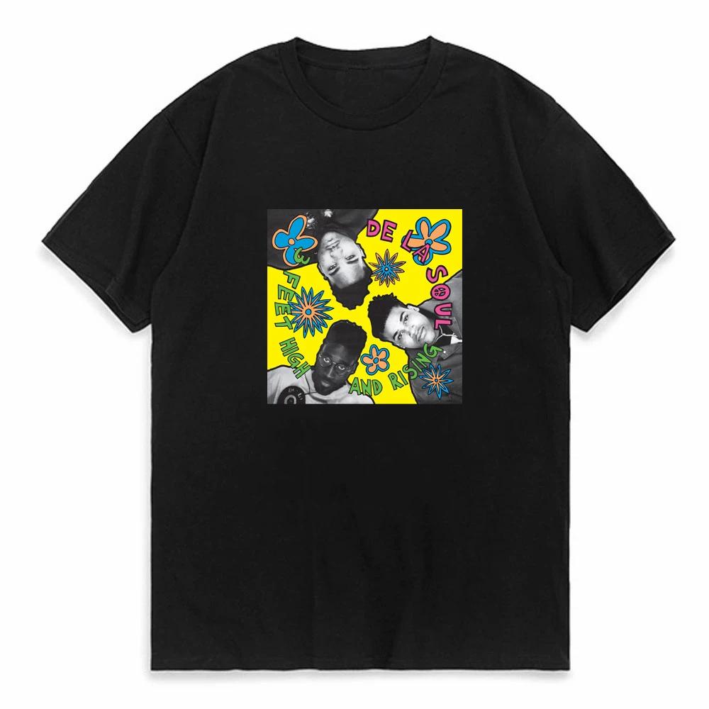 De La Soul Fashion Anime TShirts Pop Y2k Printed Graphic Tshirt Harajuku Casual Unisex Unisex TeeShirt Cute Cartoon TShirt
