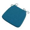 Modern Style Solid Color Cotton Linen Chair Cushion with Ties for Dining Chairs Kitchen Dining Chair Pad Cojines Decorativos