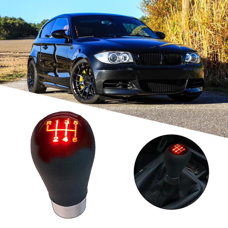 

6 Speed Gear Knob Car Shift Knob Car Interior Upgrade Anti-corrosion Compact Size Stylish Car Interior For BMW E-series
