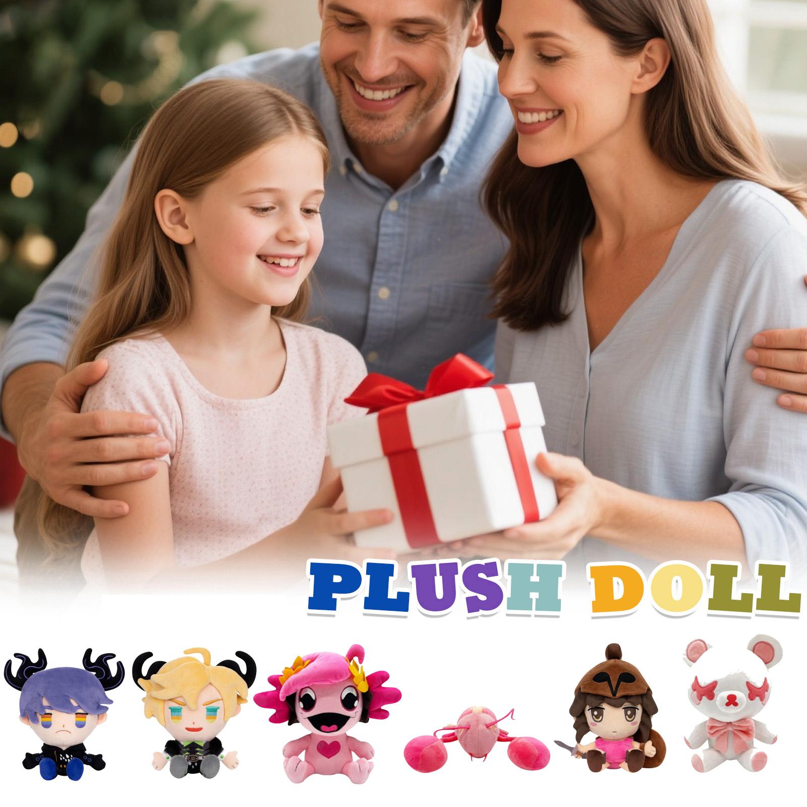 

Плюшевая кукла, Игрушка в подарок, Мультфильм, Детская тряпичная кукла, Детская подарочная подушка One Size