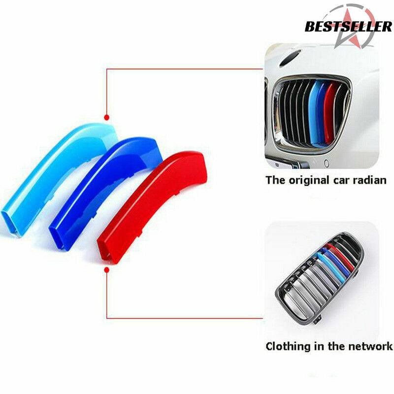 A+++M-Color Sport 3D Kidney Grille Bar Cover Trim for BMW x1 E84 7Bars 2010-2015