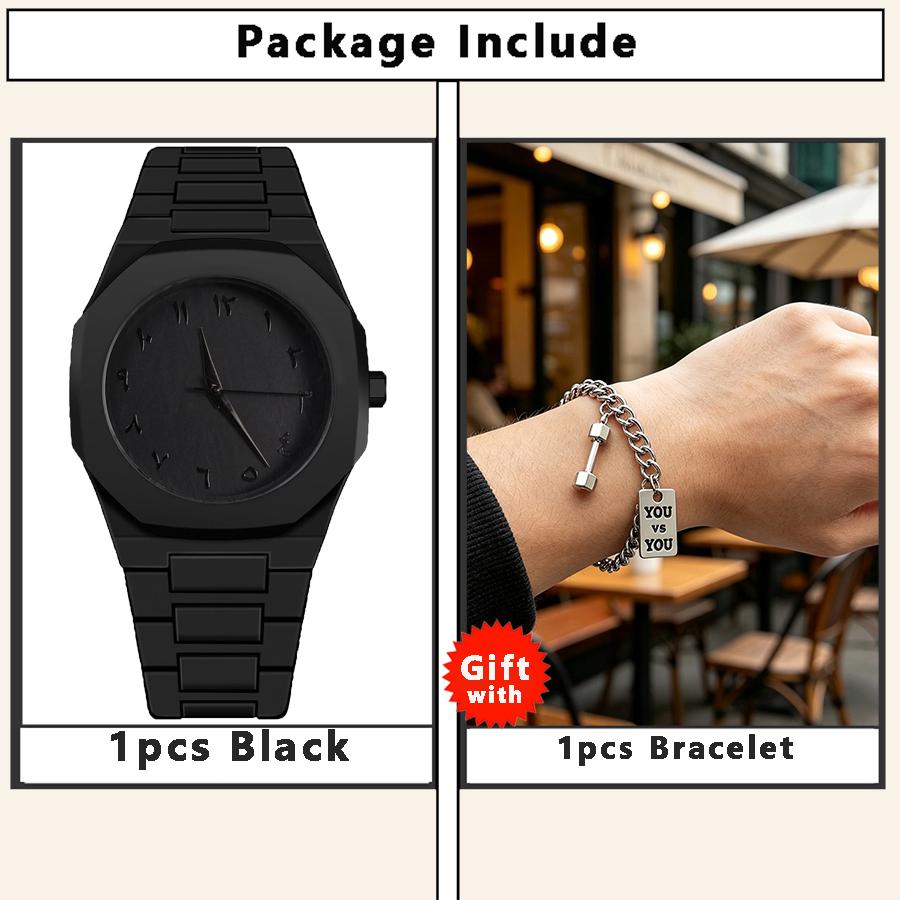 New Men Watches Modern Simple Creative Sports and Leisure Watch Creative Design Waterproof Quartz Movement Energy Watches G