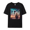 Alien City TShirt Novelty Style Tshirt Street Fashion Animation Print Tshirt Unique Tops Tees Fitted