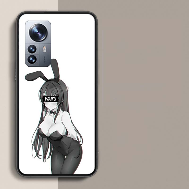 Sugoi Senpai Anime Waifu Sexy Girl Phone Case For Xiaomi Mi 13 12T Poco F7 Pro 14 Ultra 15 Pro 12X 12 9 8 Lite 5G 11T 11i 10 10T