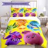 3pcs Sunny Bunnies Bedding Set Duvet Cover Closure Includes 1 Duvet Cover & 2 Pillowcases, Soft and Comfortable for All Seasons.