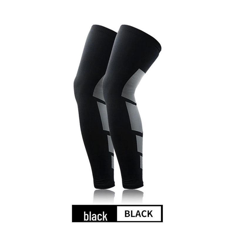Long Tube Compression Knee Pads for Basketball, Badminton, Running, Cycling, and Marathon