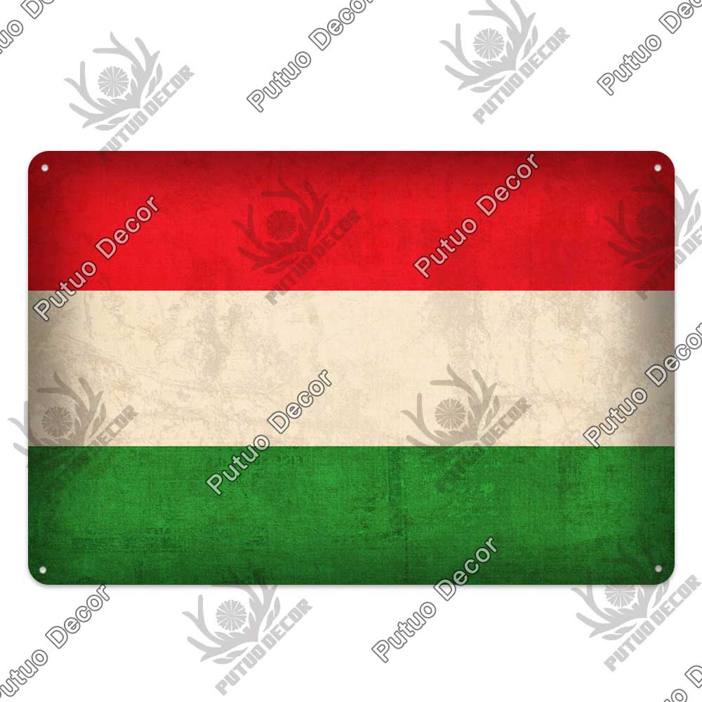 Dekorationsflagga Vintage Plakett Metallplatta Tennskylt Väggkonst Dekoration Affischer Man Cave Bar Pub Vardagsrum Hem Järnmålning