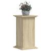 VidaXL Support pour plantes chêne sonoma 33x33x60 cm bois d'ingénierie 852962