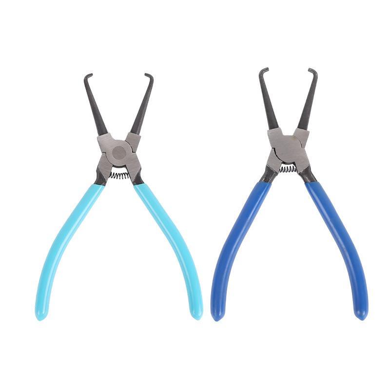 Anti-slip Joint Clamping Pliers 1Pcs Blue Portable Quick Filter Removal Oil Line Clamp for Outdoor Car Emergency Fix