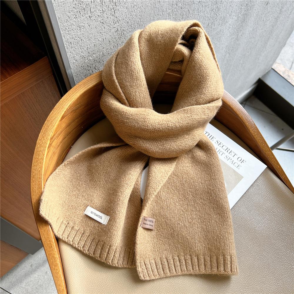 Nový jednobarevný šátek pro ženy na jaře a na podzim Všestranná stuha Pásek na zápěstí Čelenka Módní dekorace Studentská ochrana krku Malý šátek