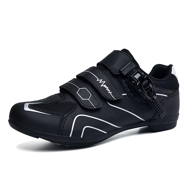 QX2003 Men's Women's Cycling Shoes Low Top Mountain Lock Road Unlock Bicycle Large Rotating Button