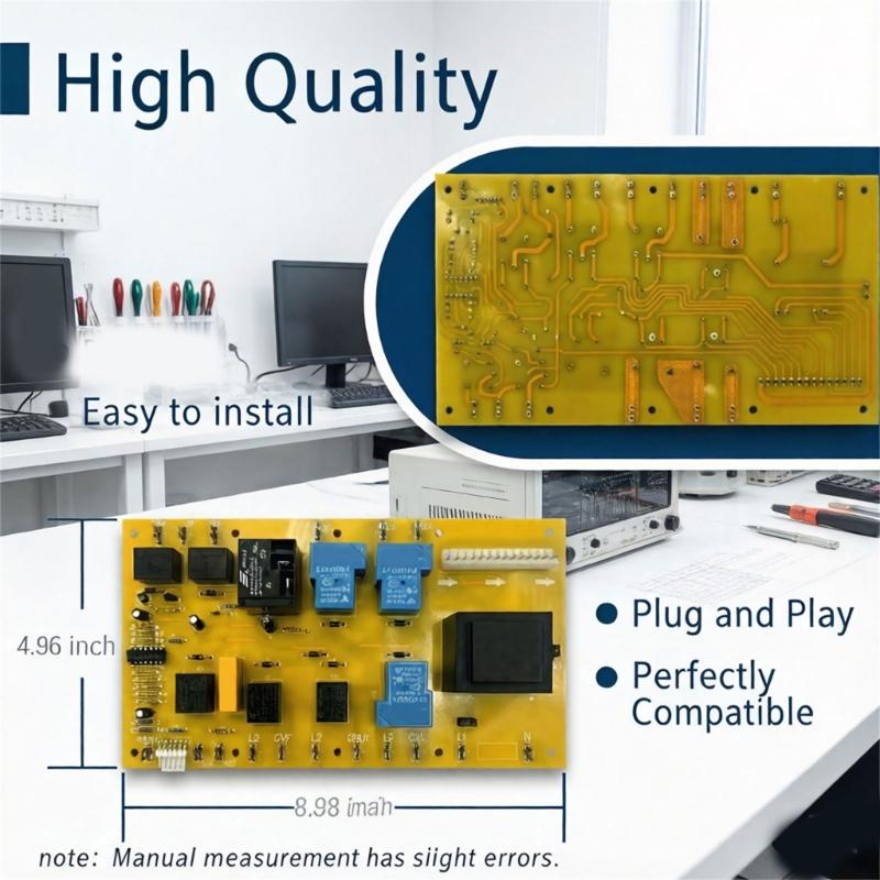High Compatibility Relays Board 92029 Oven Relays Board For CPD227, CPS227, ECD227 Range Oven Replacement Part Enduring