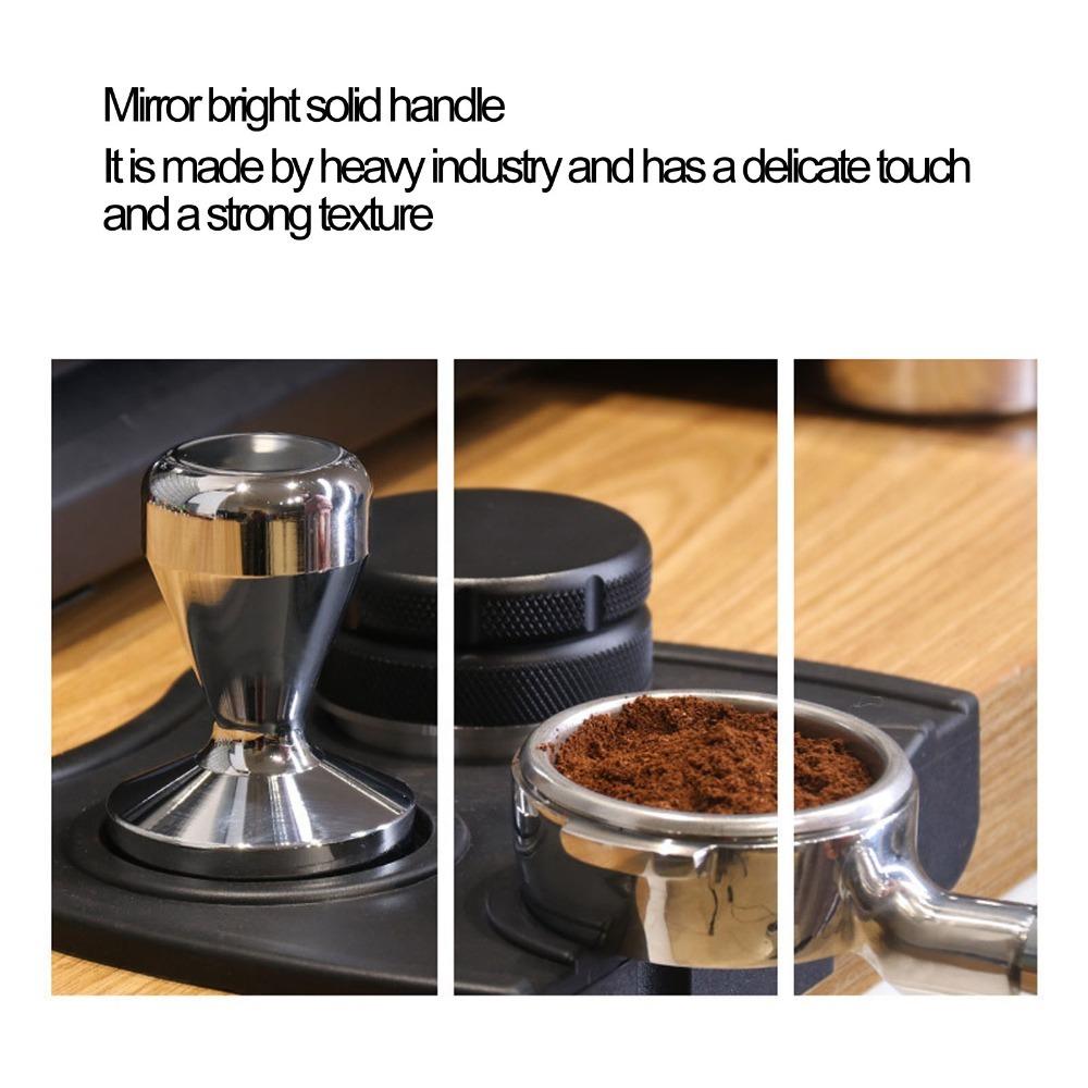 Ergonomic Handle Espresso Coffee Tamper Stainless Steel Coffee Tamping Tool Coffee Tamper Home Use