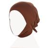 Multicolor Elastic Milk Silk Snood Hat - Adjustable Hair-Hiding Headscarf