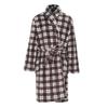 Howick Mens Checked Fleece Lounge Robe