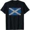 Funny Scotland Flag Scottish Graphic T Shirt Men Women Pure Cotton Humor Streetwear Tee Shirt Short Sleeve Unisex Loose Clothing