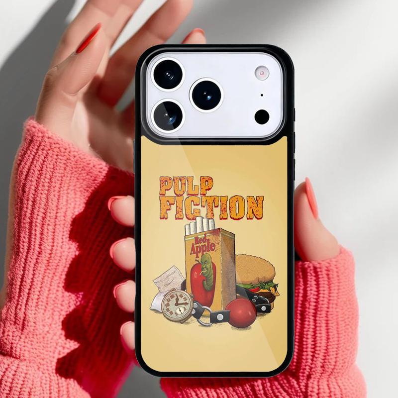 PULP FICTION MOVIE Phone Case for iPhone 17 Air 16e 15 14 13 Pro Max Back Cover for 12 11 Pro Coque