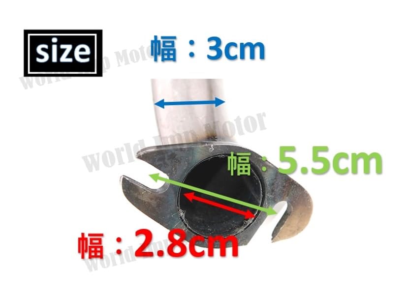 Vertikální Dio V8 Komorový tlumič pro Honda Live Dio Super Dio ZX SR SP AF18 AF25 AF27 AF28 Havajský komorový povrch Aftermarket G-Dash Nerezový