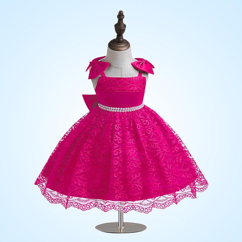 Princess Bow Baby Dress for Birthday, Wedding, or Evening - One Year Old