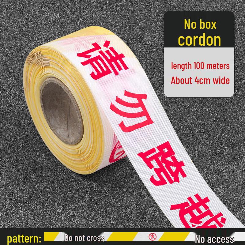 Disposable Retractable Safety Warning Barrier Tape