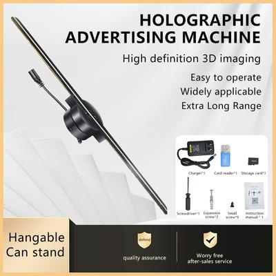 420 mm ultratenký 3D holografický reklamní stroj 3D zobrazovací holografický reklamní projektor