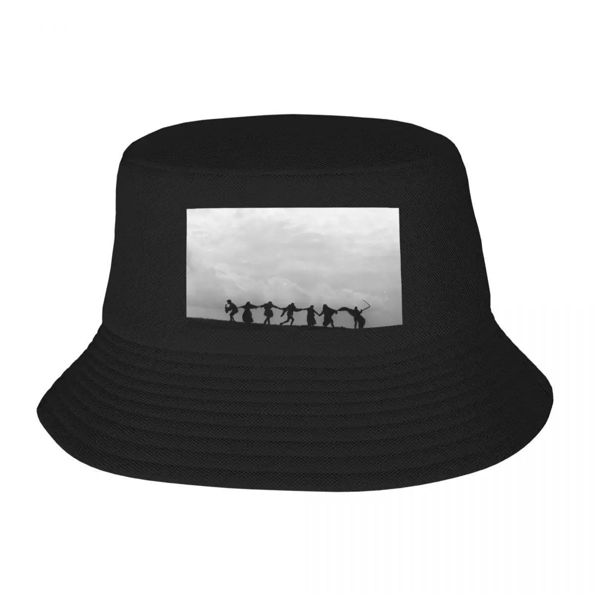 New The Seventh Seal Ingmar BergUnisex Vintage Bucket Hat Wear New In The Hat For Girls Unisexs