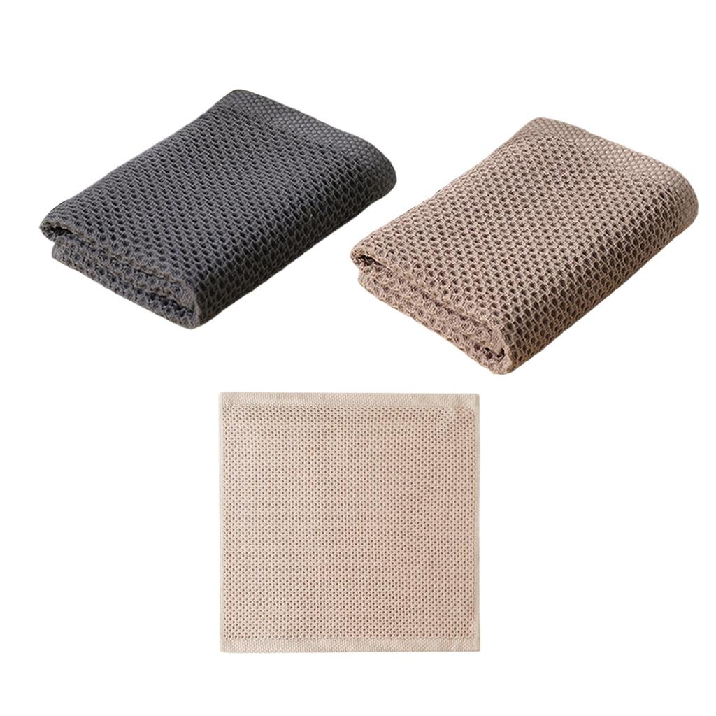 Household Cleaning Cloth Kitchen Cleaning Towel Absorbent Lightweight Breathable Cleaning Rags 34x34cm for Window Pan Dishes