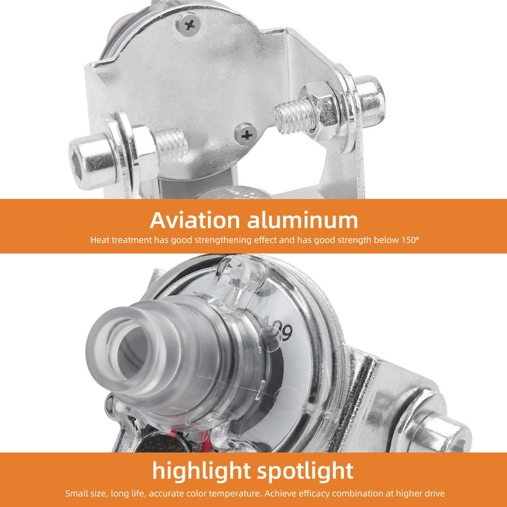 Motorcycle LED Projector Arrow Turn Signal Lamp 12V 3W Headlight Flash Warning Mini Projector Lens Lamp Motor Car Accessories