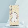 Cute Colorful Rabbit Case For Samsung A16 A14 A12 A22 A32 5G A34 A42 A52 A54 A50 A70 A30 A40 A20E A10S A20S A02S A04S A06 Cover
